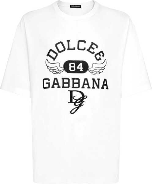 Tricouri Dolce & Gabbana Cotton T-Shirt WHITE Barbati (BM 16013870) 1