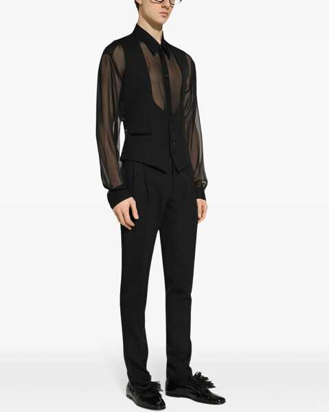 Pantaloni casual Dolce & Gabbana Classic Pants BLACK Barbati (BM 16013894) 3