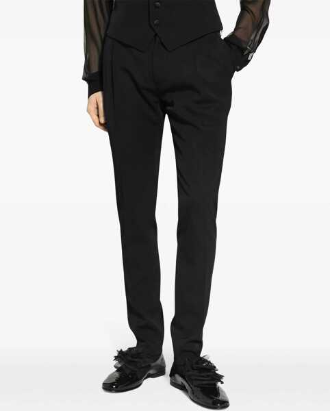 Pantaloni casual Dolce & Gabbana Classic Pants BLACK Barbati (BM 16013894) 5