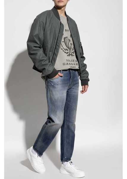 Jachete Dolce & Gabbana Bomber Over GREY Barbati (BM 16013939) 2