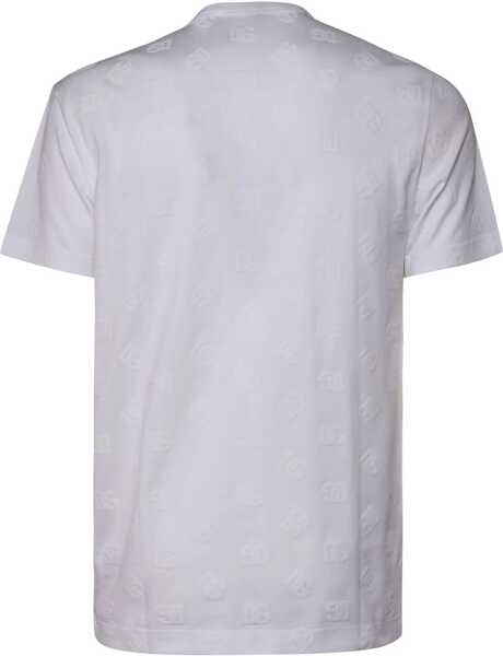 Tricouri Dolce & Gabbana Cotton T-Shirt WHITE Barbati (BM 16013948) 2
