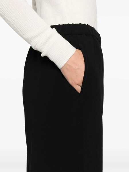 Pantaloni casual Aspesi Pants With Pockets BLACK Femei (BM 16014014) 5