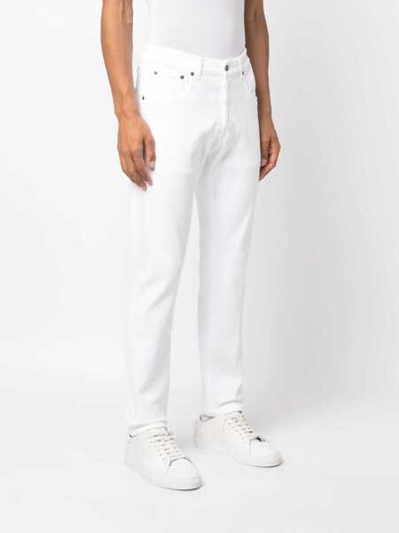 Blugi drepti Dondup DIAN PANTS White Barbati (BM 16014377) 3