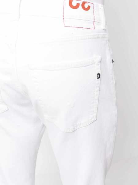 Blugi drepti Dondup DIAN PANTS White Barbati (BM 16014377) 5
