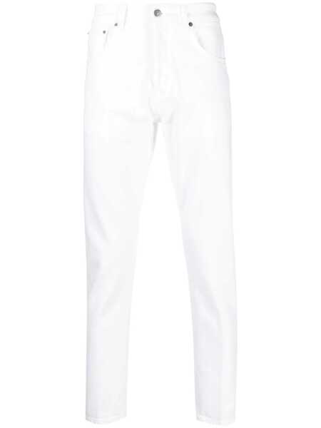 Blugi drepti Dondup DIAN PANTS White Barbati (BM 16014377) 1