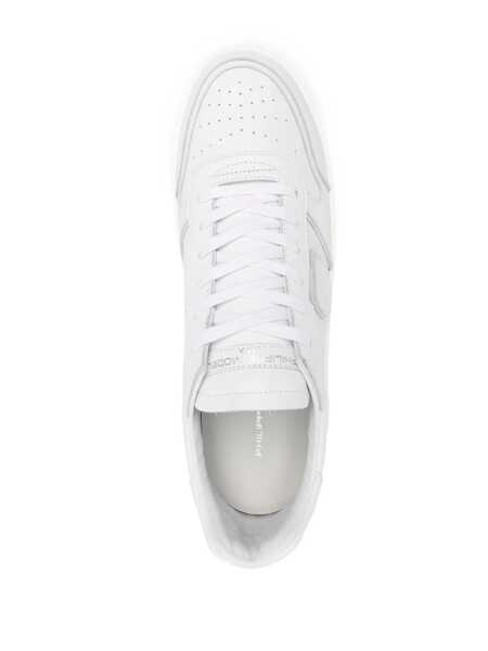 Sneakers Philippe Model Philippe Model Nice Low Sneakers WHITE Barbati (BM 16028708) 4