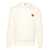 Comme des Garçons Comme Des Garçons Logo Cotton Hoodie WHITE