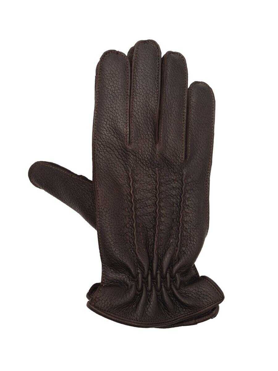Manusi Claudio Orciani Claudio Orciani Gloves BROWN Barbati (BM 16044029) 2