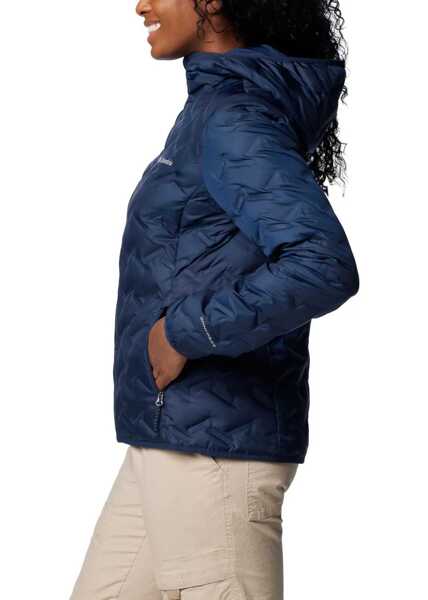 Jachete Columbia Delta Ridge II Down Hooded Jacket Navy Femei (BM 16056179) 3