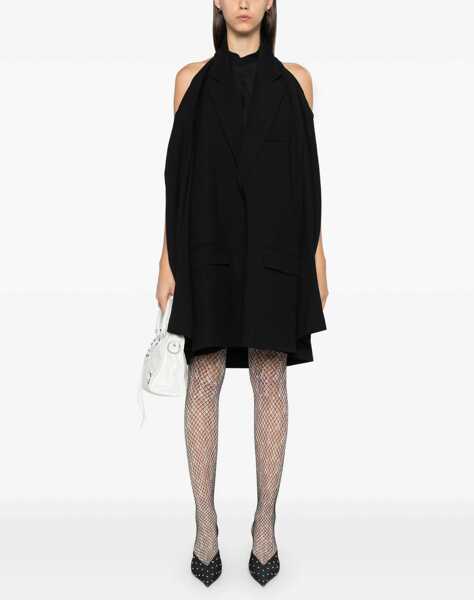 Rochii elegante Balenciaga Suspended Jacket Dress BLACK Femei (BM 16056311) 2