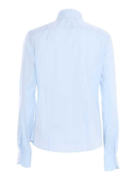 Camasi Mazzarelli Camicie CLIO COTTON SHIRT Light Blue Femei (BM 16056443) 2