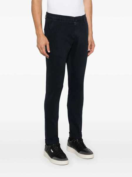 Blugi drepti Dondup GAUBERT PANTS Blue Barbati (BM 16056767) 3