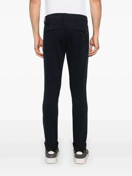 Blugi drepti Dondup GAUBERT PANTS Blue Barbati (BM 16056767) 4