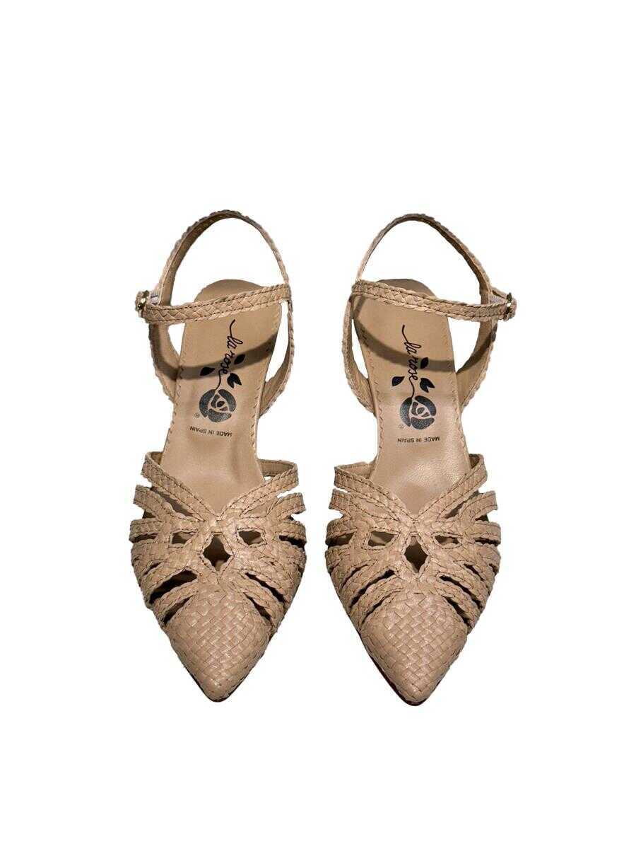 Pantofi cu toc LA ROSE La Rose Moritz Pointed Pumps Brown Femei (BM 16057268) 2