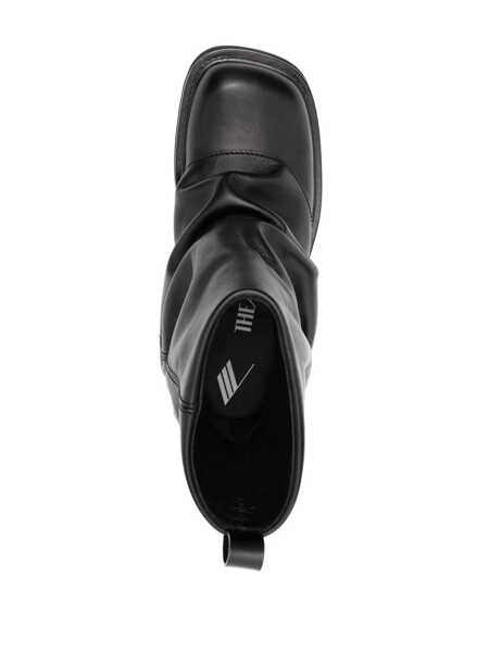 Bocanci THE ATTICO The Attico Robin Leather Ankle Boots Black Femei (BM 16058861) 4