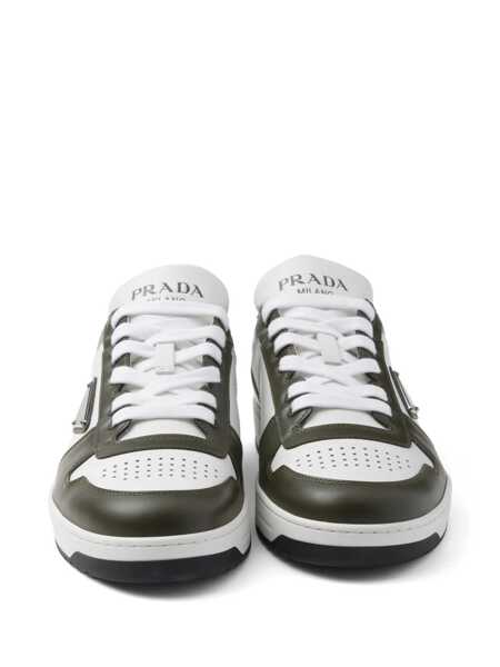 Sneakers Prada Prada Downtown Colour-Block Leather Sneakers BIANCOMILITARE Barbati (BM 16059317) 5