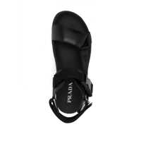 Sandale pentru Barbati - Sandale Prada Prada Buckle-Fastening Open-Toe Sandals Black Barbati (BM 16059413) - B-mall.ro