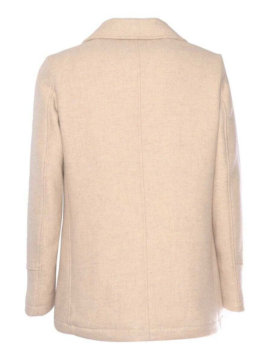 Paltoane CAMPLIN Camplin Coat Beige Barbati (BM 16059782) 2