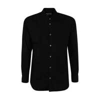 Camasi Tintoria Mattei Plain Collar Shirt Clothing Barbati
