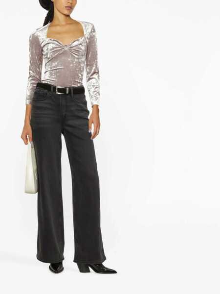 Topuri Isabel Marant Isabel Marant Gubaia Top Clothing 02SN SNOW GREY Femei (BM 16065758) 2