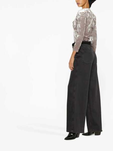 Topuri Isabel Marant Isabel Marant Gubaia Top Clothing 02SN SNOW GREY Femei (BM 16065758) 3