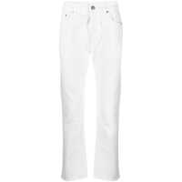 Blugi Palm Angels Logo-Embossed Straight Jeans Barbati