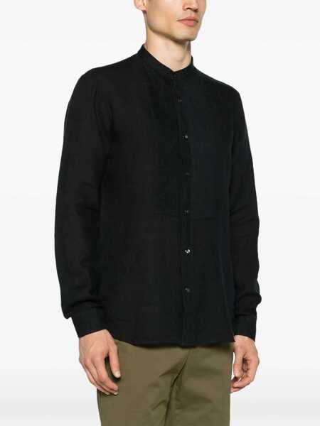 Camasi TINTORIA MATTEI Tintoria Mattei Shirt Clothing Black Barbati (BM 16068683) 3
