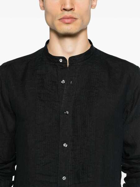Camasi TINTORIA MATTEI Tintoria Mattei Shirt Clothing Black Barbati (BM 16068683) 5