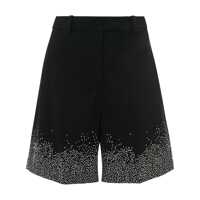 Pantaloni casual JW Anderson Crystal-Embellished Tailored Shorts Femei