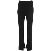 Pantaloni casual JW Anderson Front-Slit Straight-Leg Trousers Femei