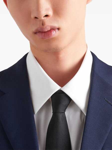 Camasi Prada Prada Long-Sleeve Cotton Shirt White Barbati (BM 16070060) 5