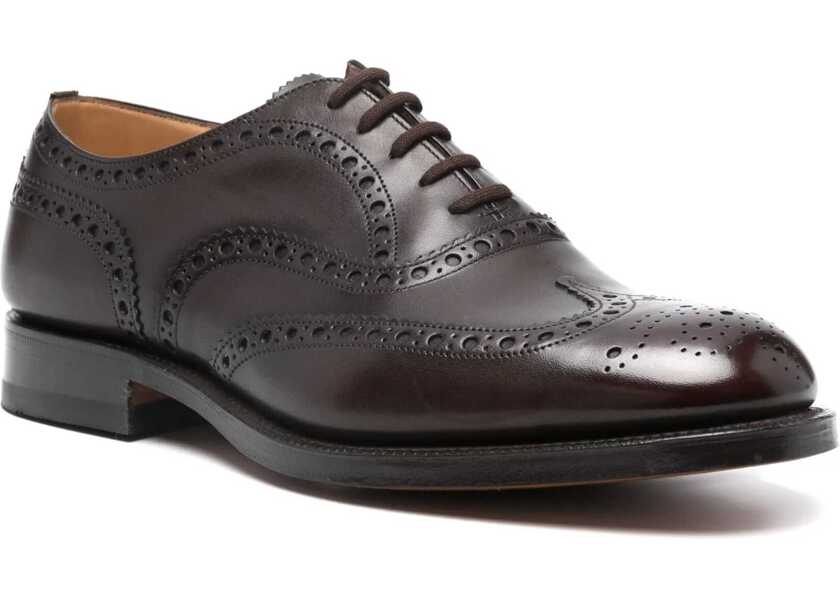 Pantofi eleganti Churchs Burwood Oxford Brogue Shoes BROWN Barbati (BM 16071584) 2