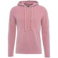 Bluze de trening Knit hoodie in alpaca blend Barbati