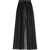 Dolce & Gabbana Silk Chiffon Long Skirt BLACK