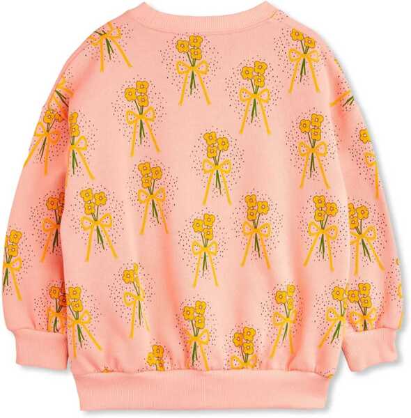 Hanorace MINI RODINI Mini Rodini Winter Flowers Aop Sweatshirt - Chapter2 PINK Fete (BM 16071917) 2