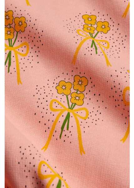 Hanorace MINI RODINI Mini Rodini Winter Flowers Aop Sweatshirt - Chapter2 PINK Fete (BM 16071917) 4