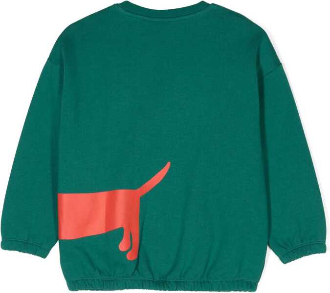 Hanorace MINI RODINI Dog Sp Sweatshirt - Chapter 1 GREEN Fete (BM 16071977) 2