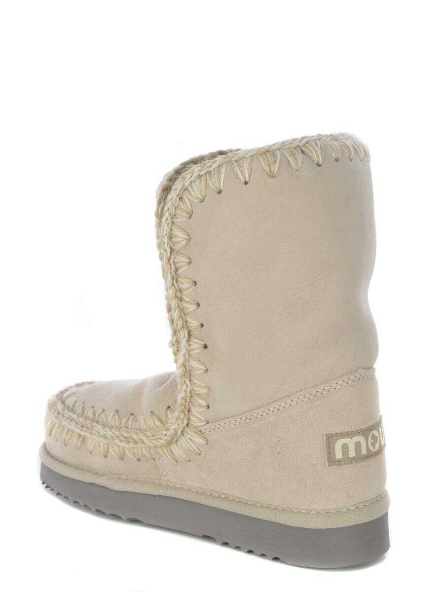 Bocanci Mou Mou Boots  Eskimo 24 Beige Femei (BM 16073033) 4