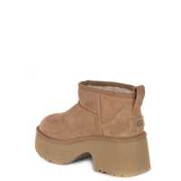 Bocanci UGG Dama - Bocanci UGG UGG Boots Classic Ultra Mini New Heights Brown Femei (BM 16073594) - B-mall.ro