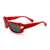 ALAIN MIKLI Alain Mikli A0488 Sunglasses RED