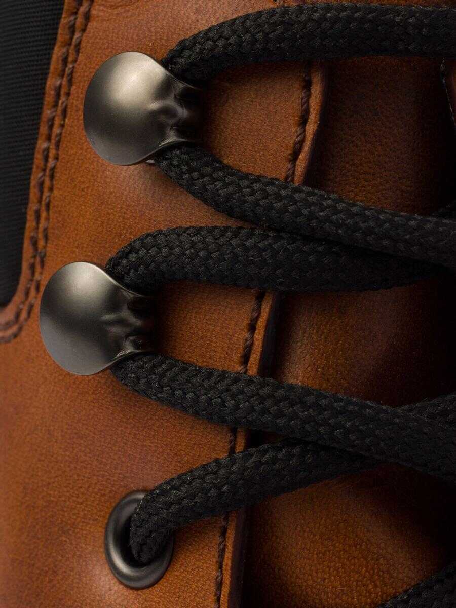 Bocanci Prada Prada Leather And Re-Nylon Booties Brown Femei (BM 16074413) 6