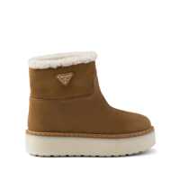 Bocanci Prada Suede Booties Femei