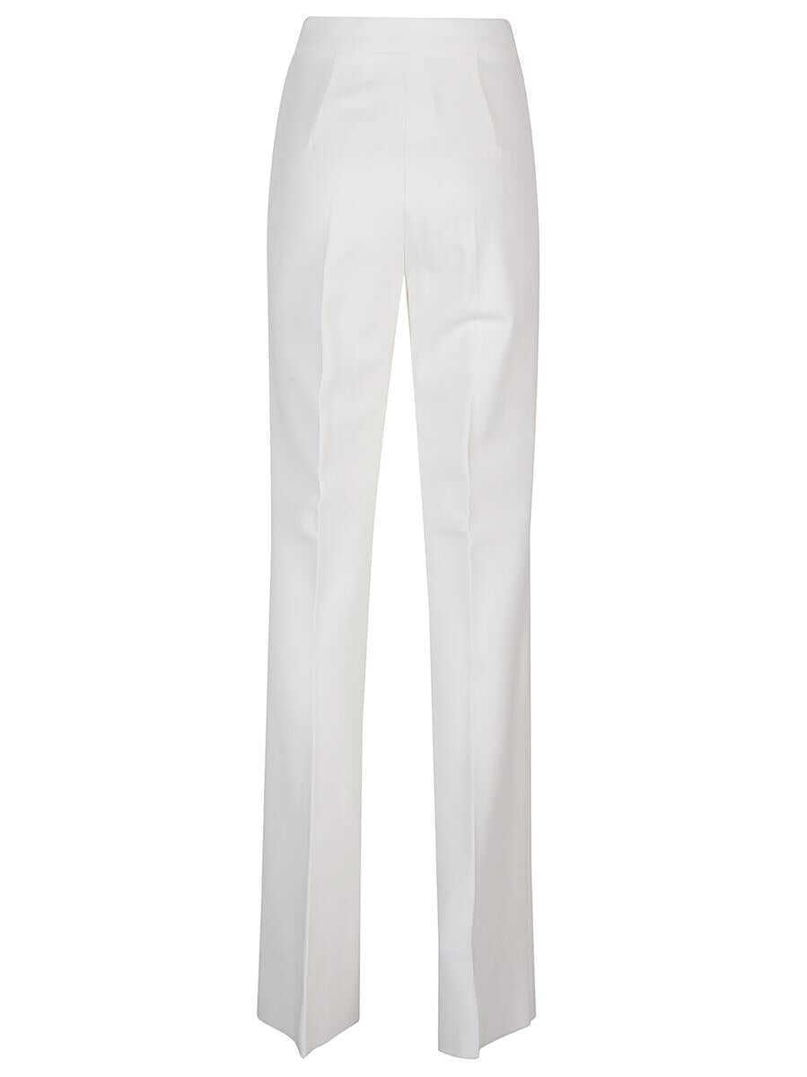 Pantaloni casual Max Mara Max Mara Pants WHITE Femei (BM 16074938) 2