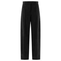 Pantaloni scurti Sportmax Oversize Trousers In Stretch Wool Femei