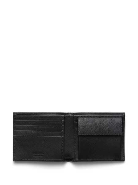 Portofele Prada Prada Minuteria TessutoSaffiano Black Barbati (BM 16076225) 4