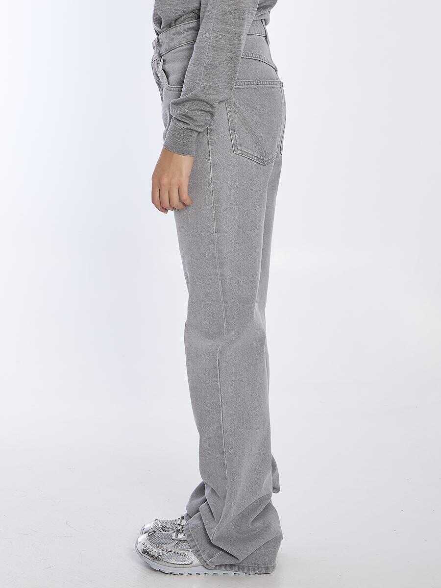 Blugi Bottega Veneta Light Grey Flared Jeans GREY Femei (BM 16076270) 3