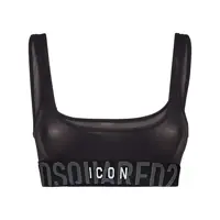 Sutiene DSQUARED2 Icon-Motif Bandeau Bra Femei