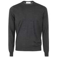 Pulovere Filippo De Laurentiis Royal Merino Long Sleeves Crew Neck Sweater Clothing Barbati
