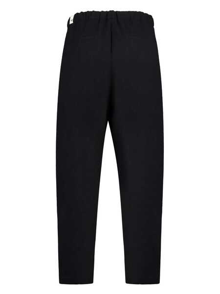 Pantaloni Jil Sander Jil Sander Wool Trousers Black Barbati (BM 16083110) 2