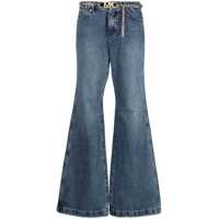 Blugi Michael Kors Flare Chain Belt Dnm Jean Clothing Femei